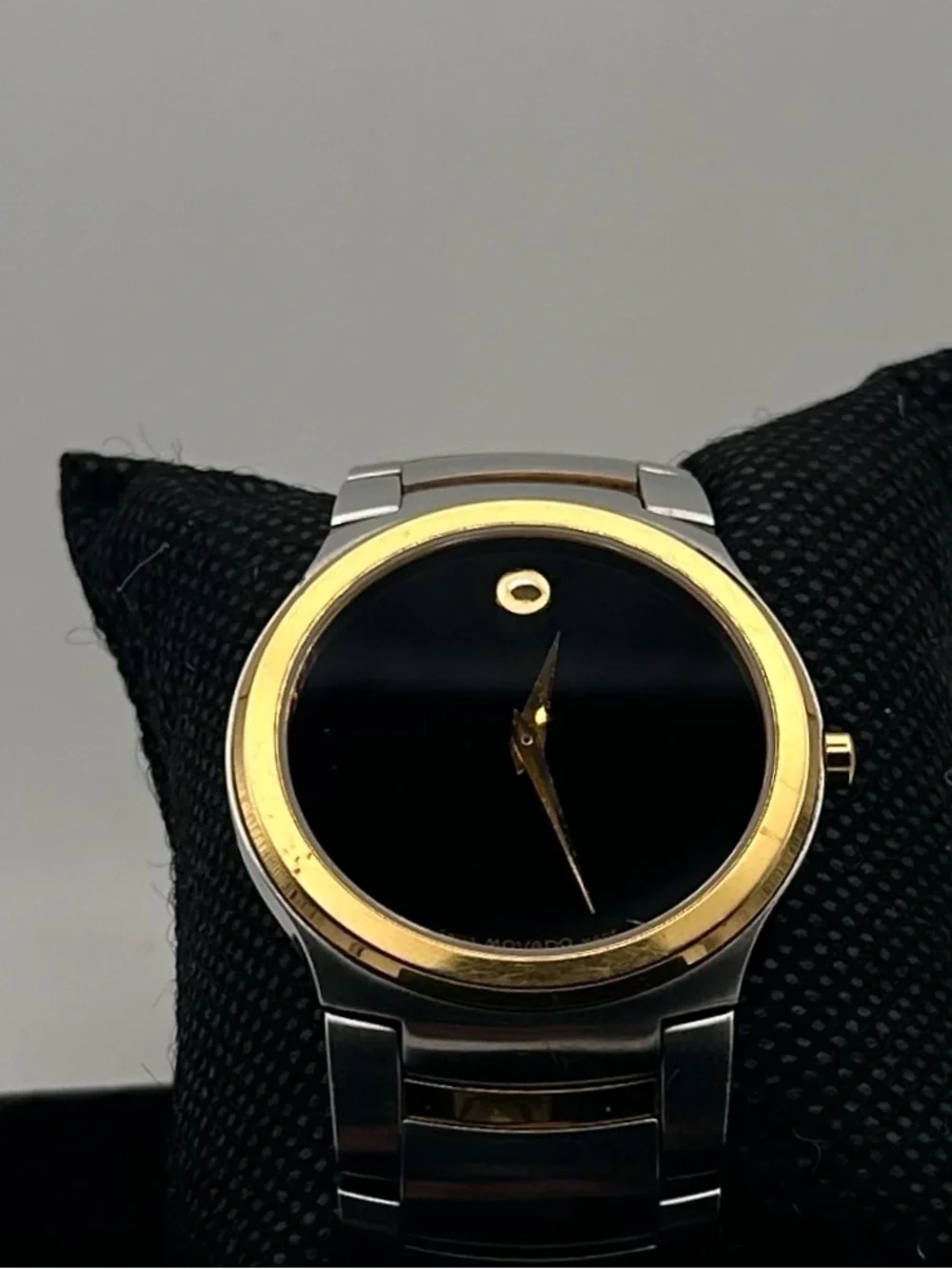 Movado Museum Men’s Two-Tone Gold & Silver Stainless Steel Quartz 34mm Watch